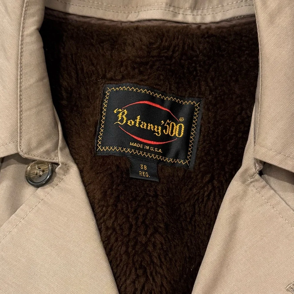 Vintage Botany 500 Trench Coat - Picture 4 of 8